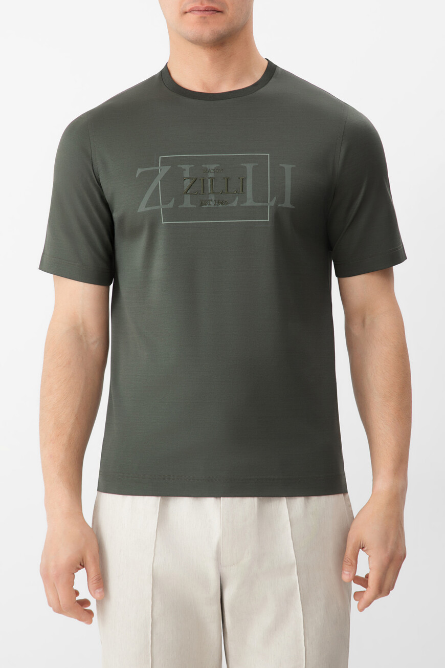 

Футболка Zilli, Хаки