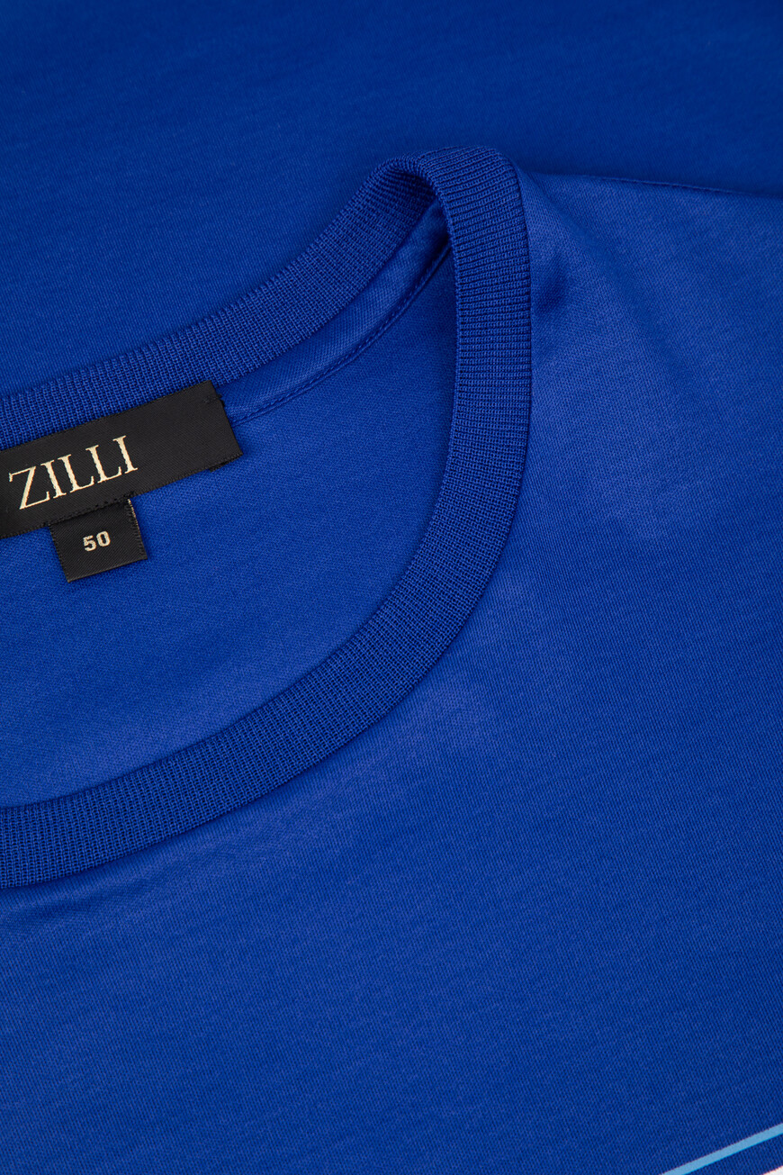

Футболка Zilli, Синий