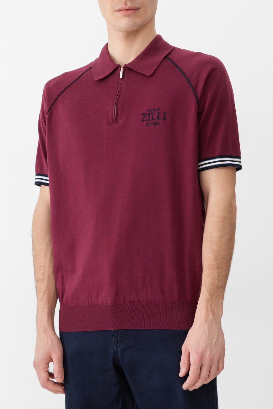 

Поло Zilli, Бордовый