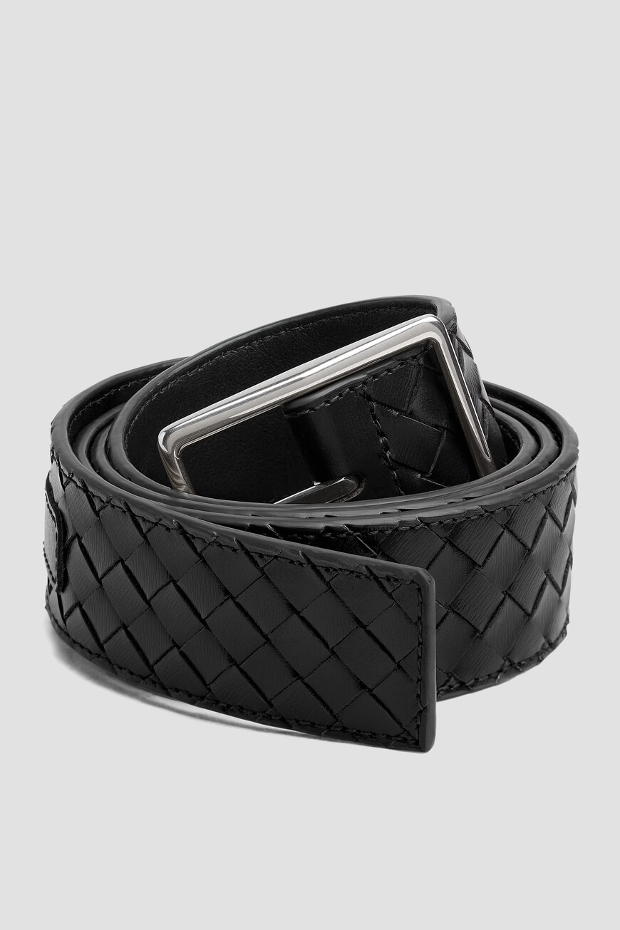

Ремень Bottega Veneta Модель Piccolo, Черный