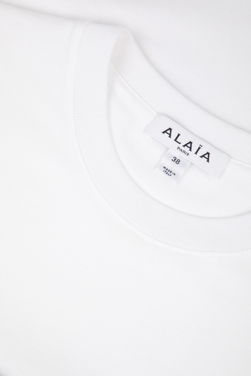 

Футболка Alaia Модель Peplum, Белый