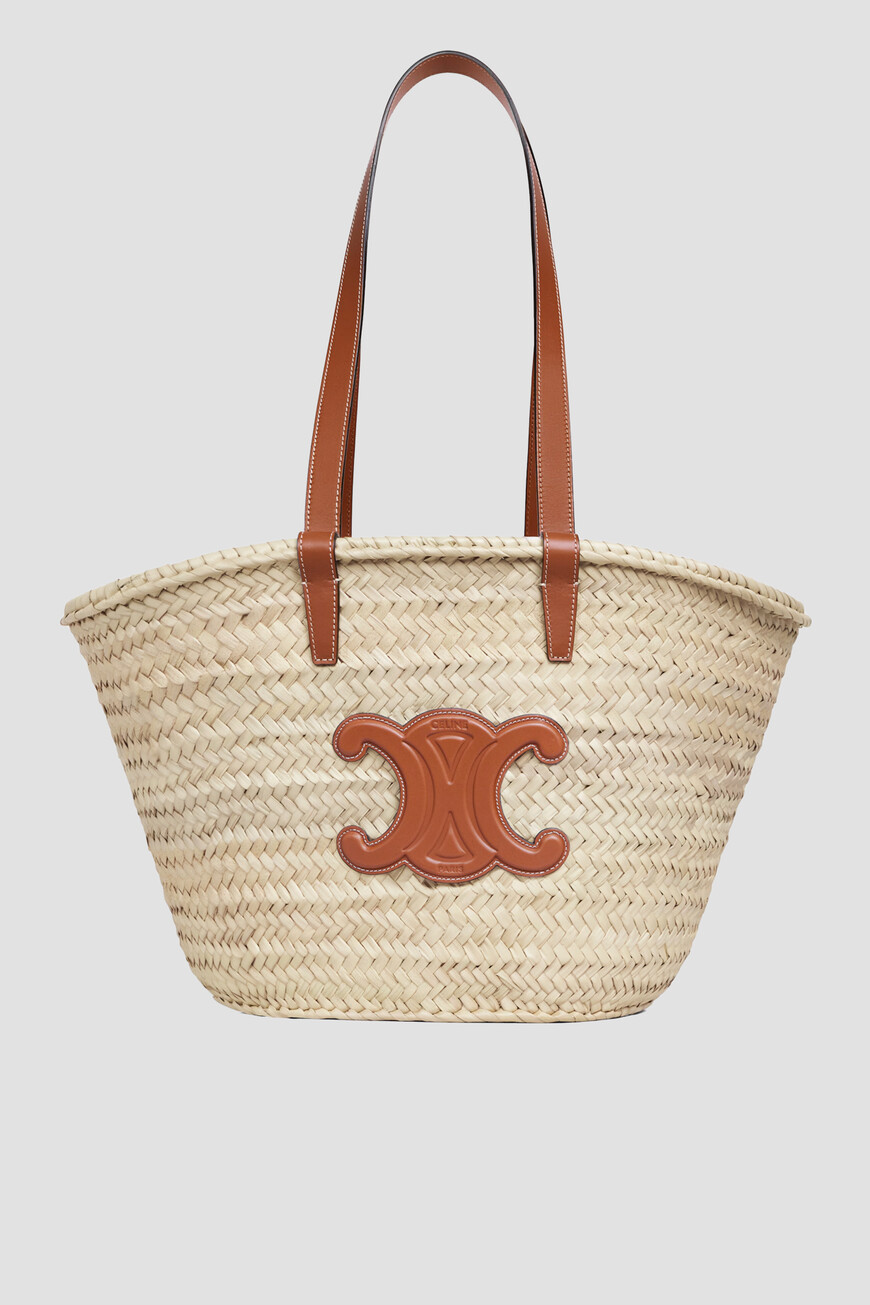

Сумка Celine Модель Classic Panier, Бежевый