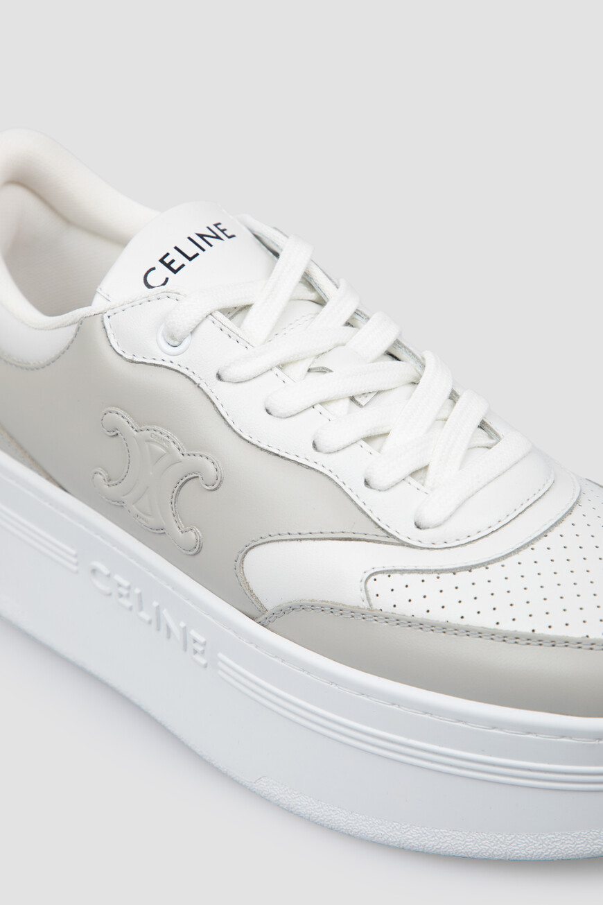 сникеры  модель block из кожи со скидкой