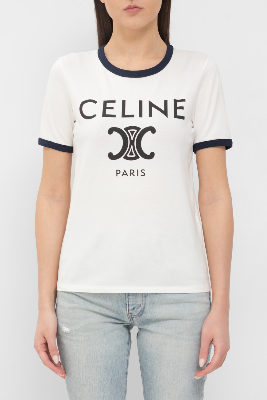 

Футболка Celine, Белый