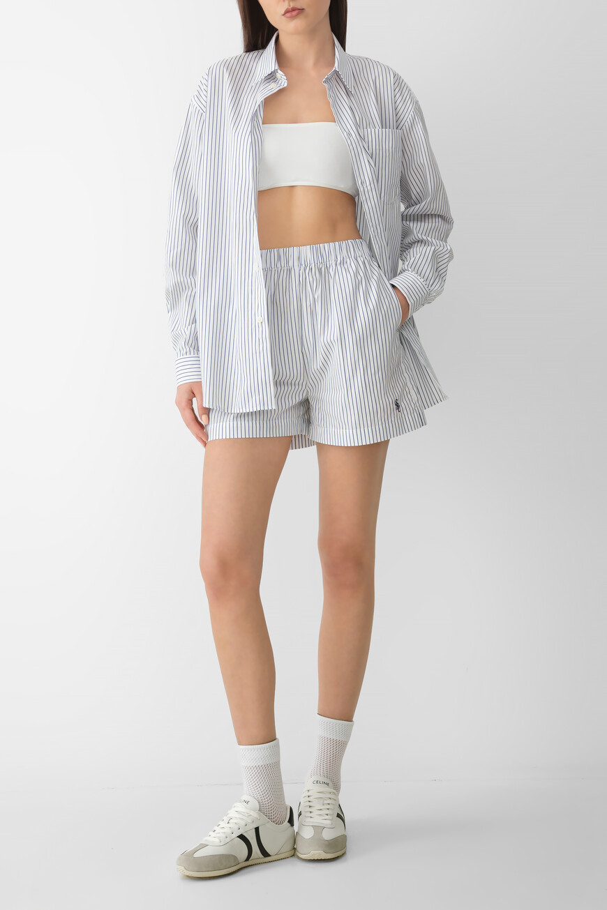 рубашка sporty rich модель src SI006606302ST02 по низкой цене