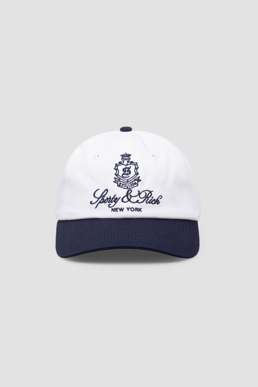 

Бейсболка Sporty Rich Модель Vendome, Белый