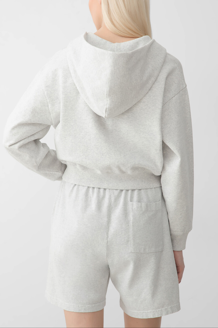 толстовка sporty rich модель varsity crest ST068606218GY03 по акции