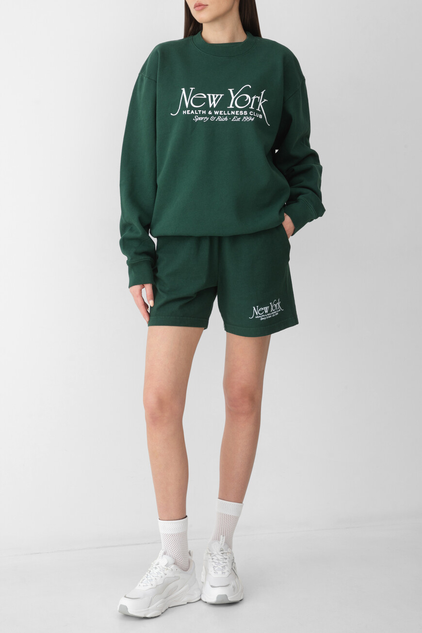 свитшот sporty rich модель ny 94 ST071606034GR10 по низкой цене