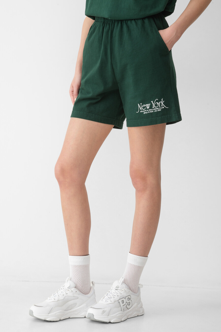 

Шорты Sporty Rich Модель Ny 94, Зеленый