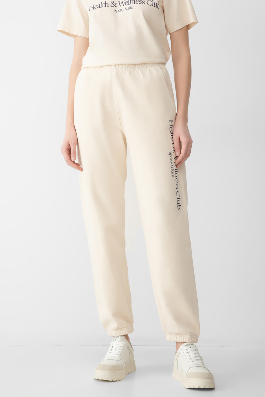 брюки sporty rich модель h&w crest PA036606241CR01 фотография