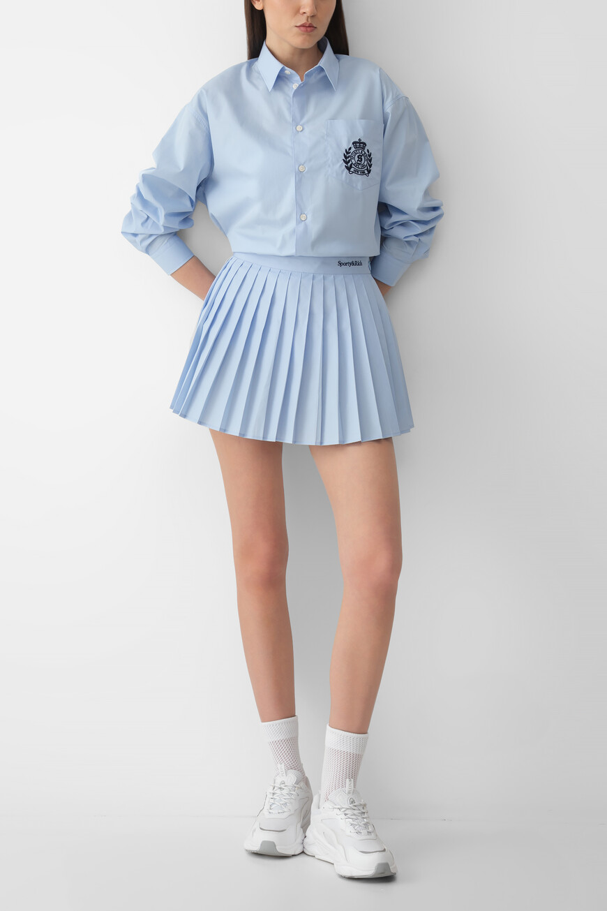 рубашка sporty rich модель h&w SI006612241BL59 по низкой цене