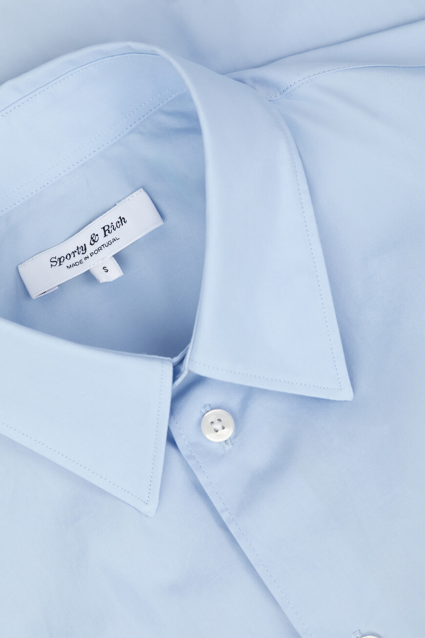 рубашка sporty rich модель h&w SI006612241BL59 со скидкой