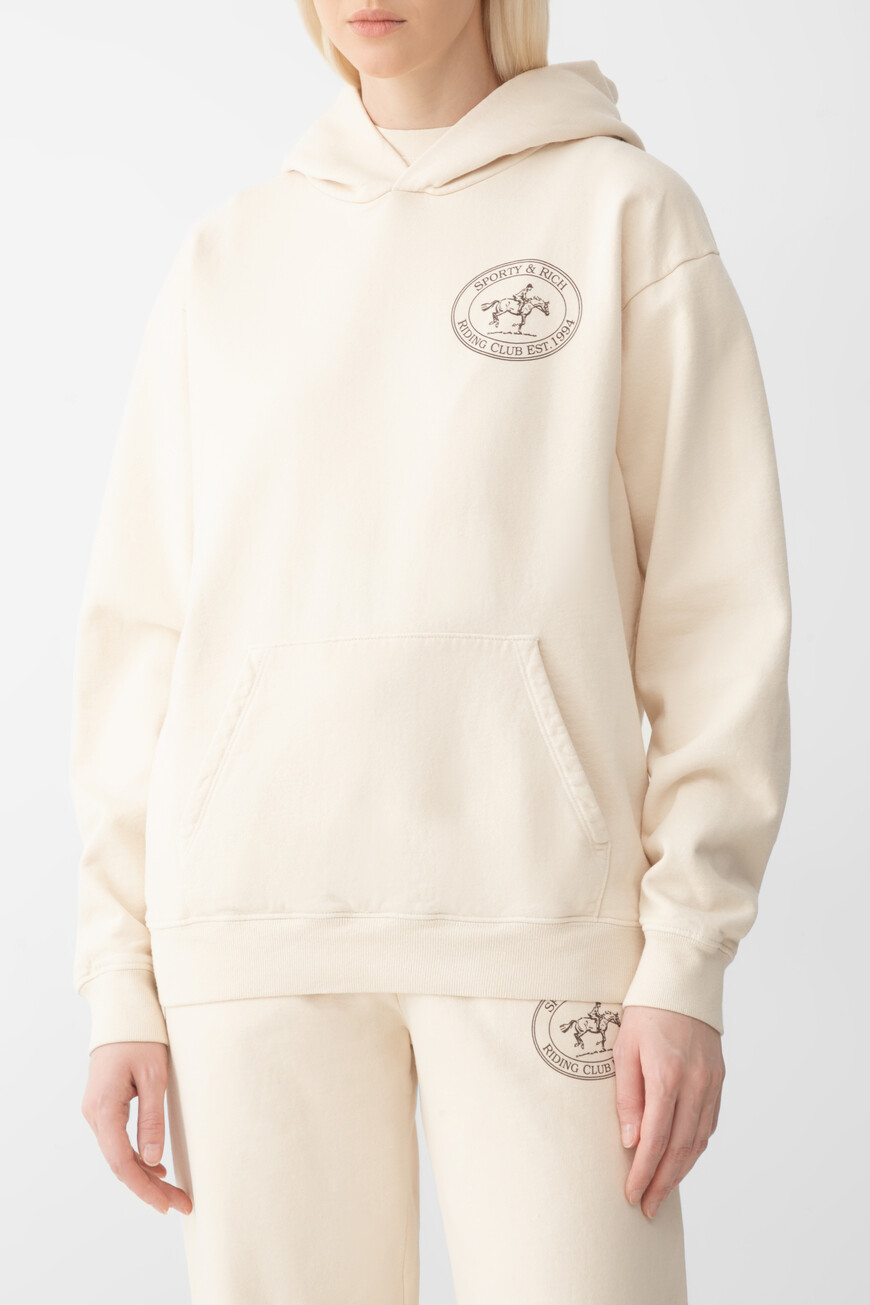

Худи Sporty Rich, Бежевый