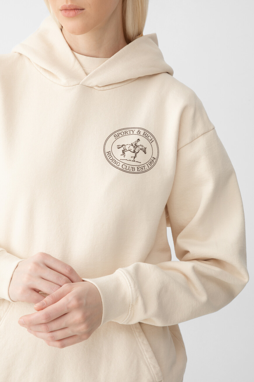 худи sporty rich ST070612244CR01 купить с доставкой