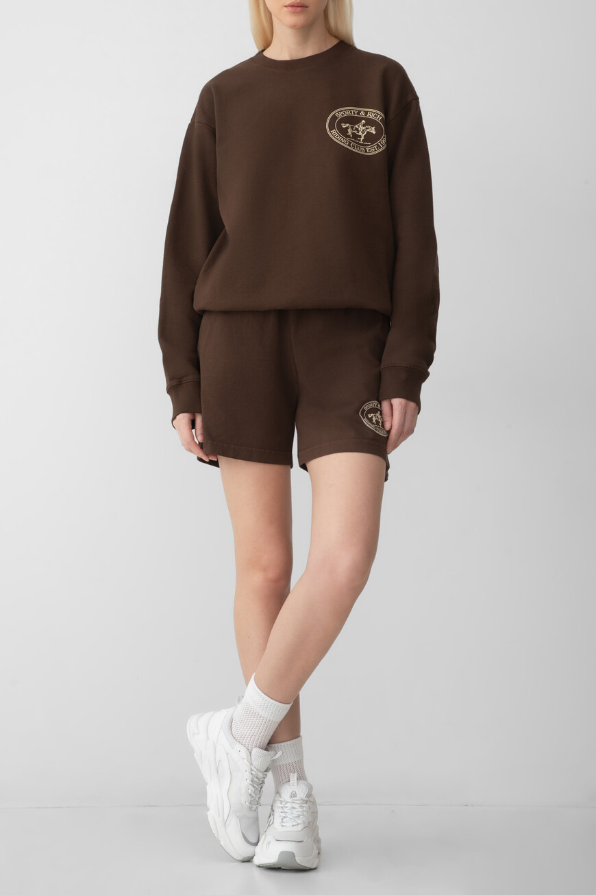 свитшот sporty rich ST071612244BR03 по низкой цене