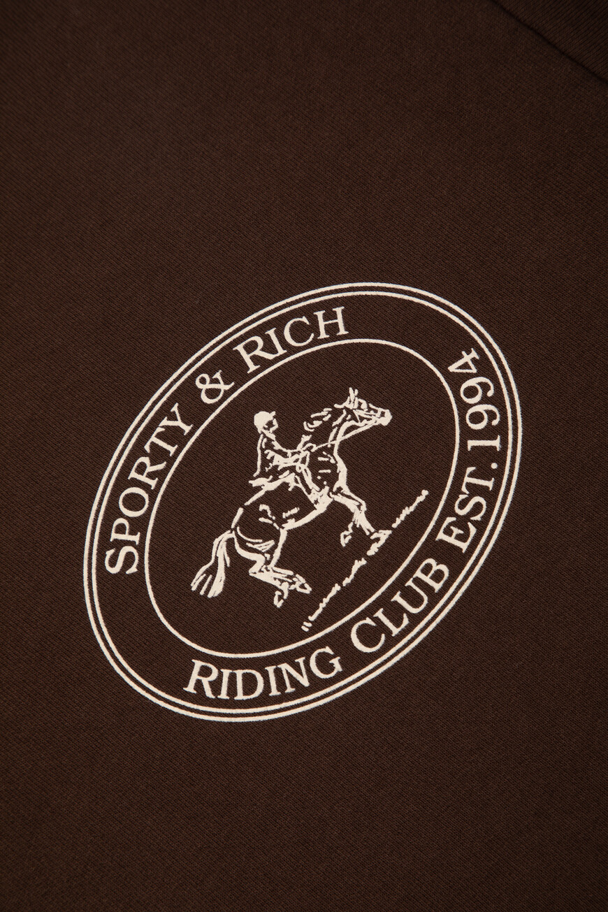 свитшот sporty rich ST071612244BR03 по распродаже