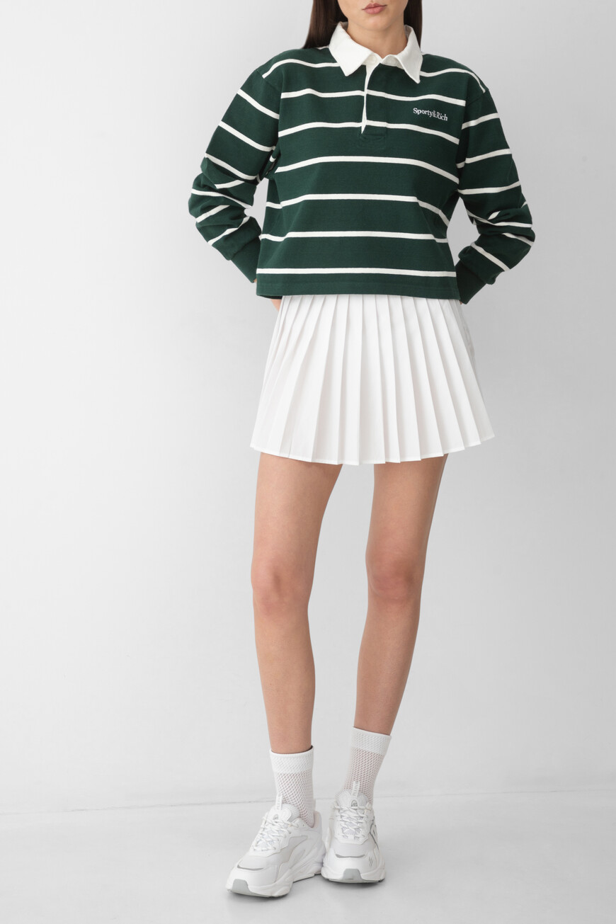 юбка sporty rich модель serif anae SK018612300WH01 по низкой цене