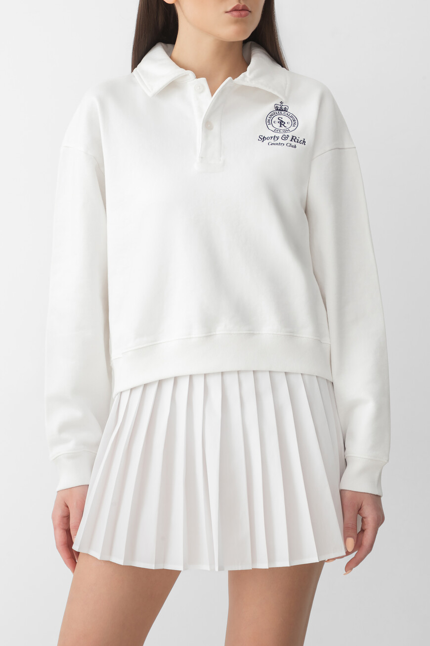 поло sporty rich модель crown country ST072612202WH01 фотография