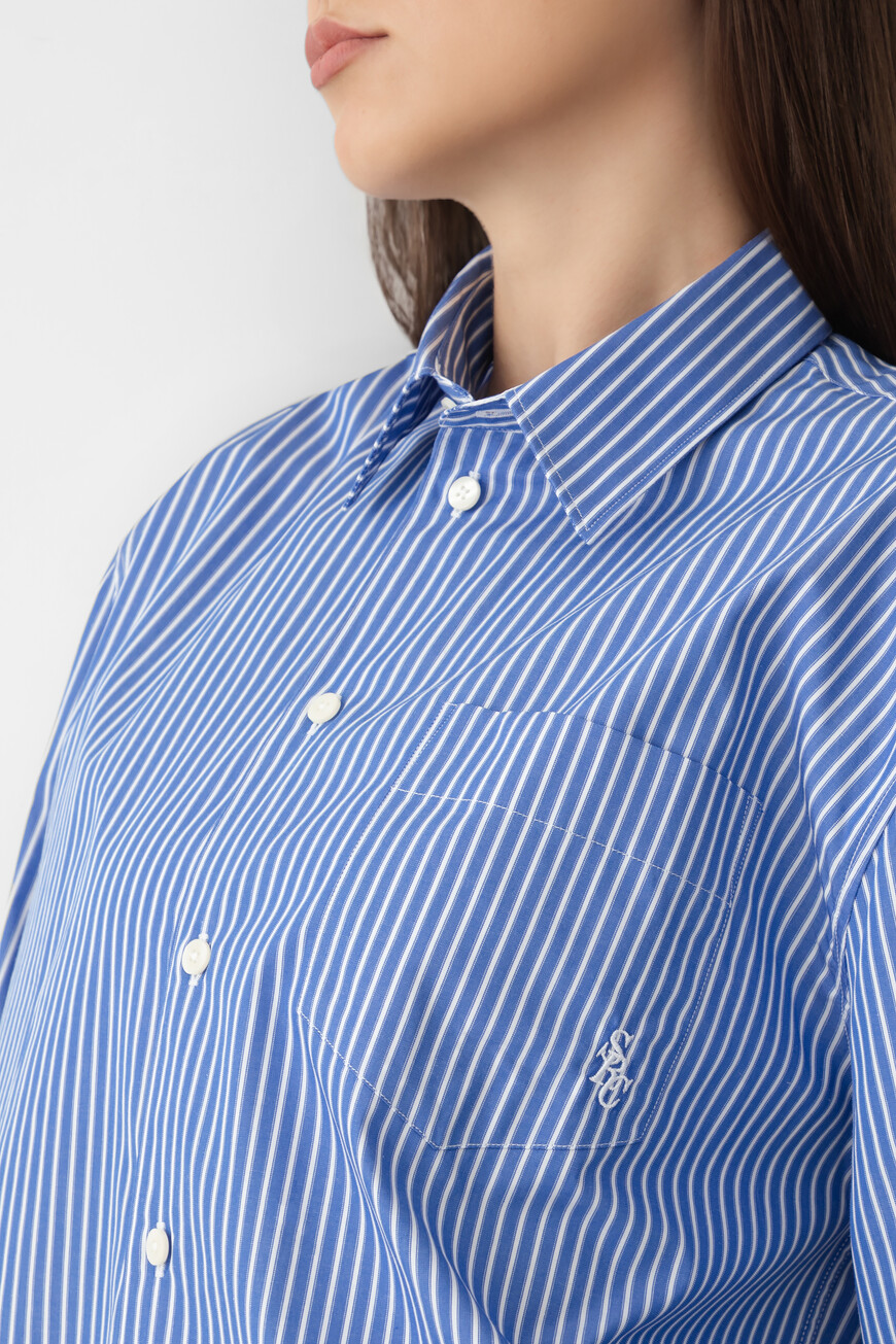 рубашка sporty rich модель src SI006612302ST02 купить с доставкой