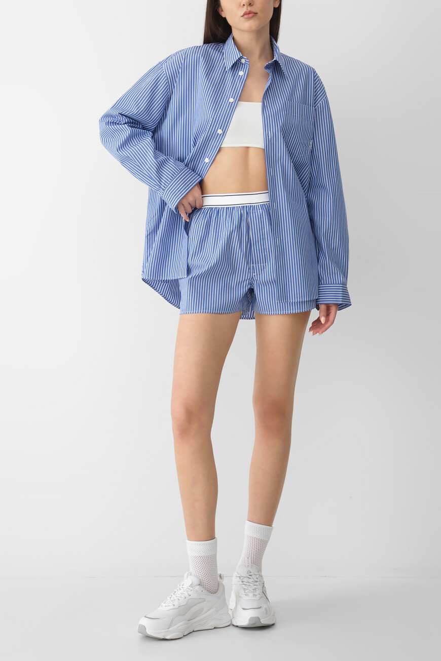 рубашка sporty rich модель src SI006612302ST02 по низкой цене