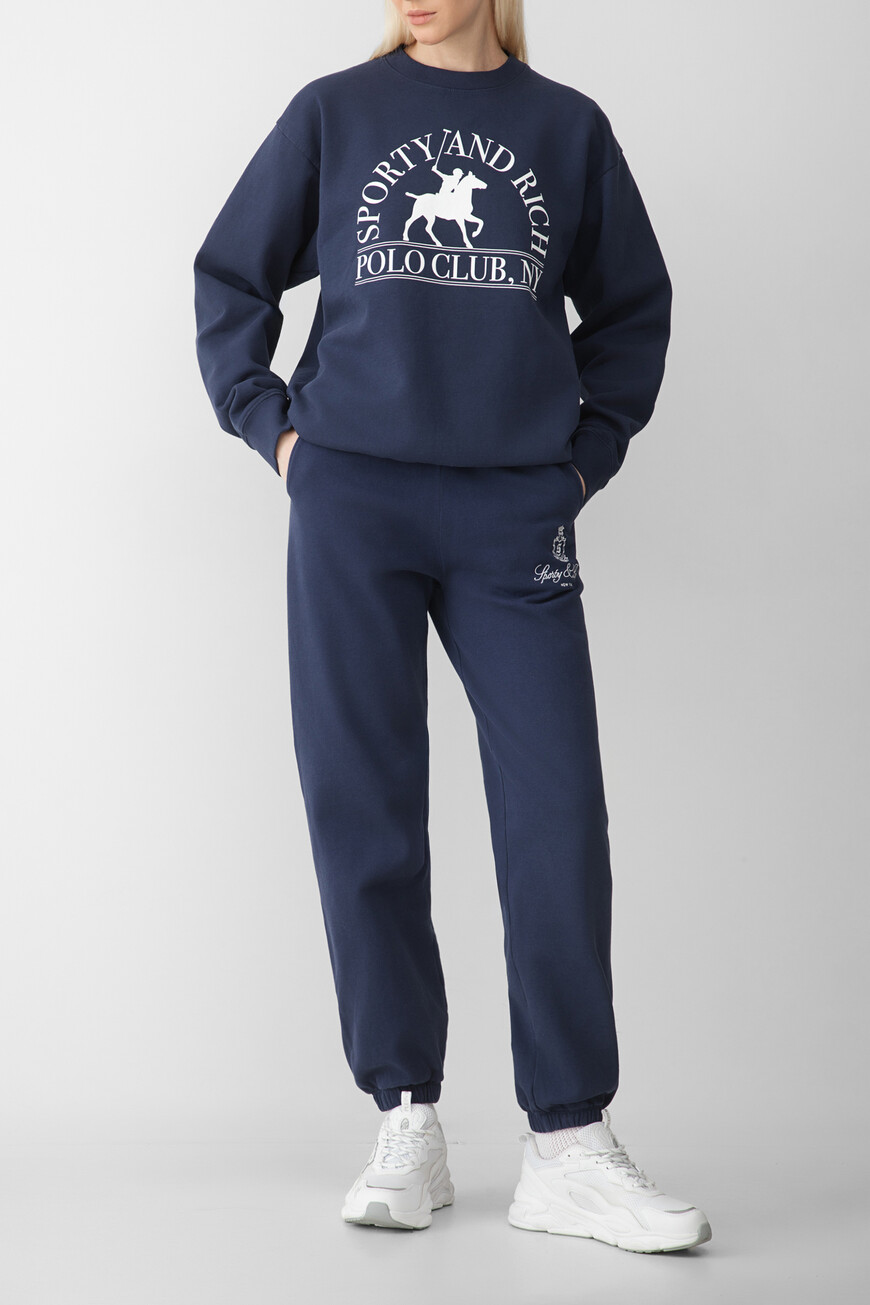 свитшот sporty rich ST071612252BL106 по низкой цене