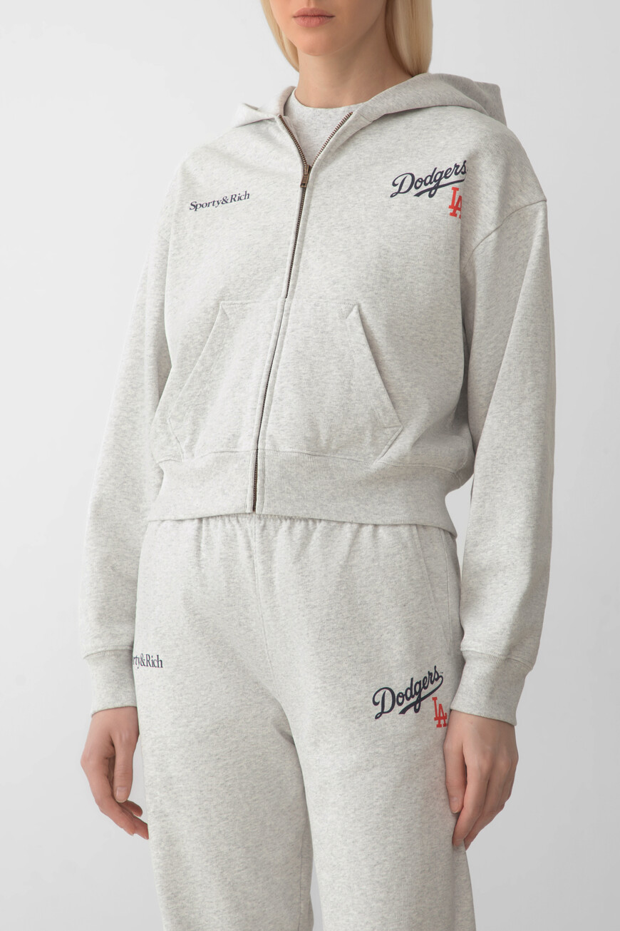 

Толстовка Sporty Rich Модель Dodgers Serif, Серый