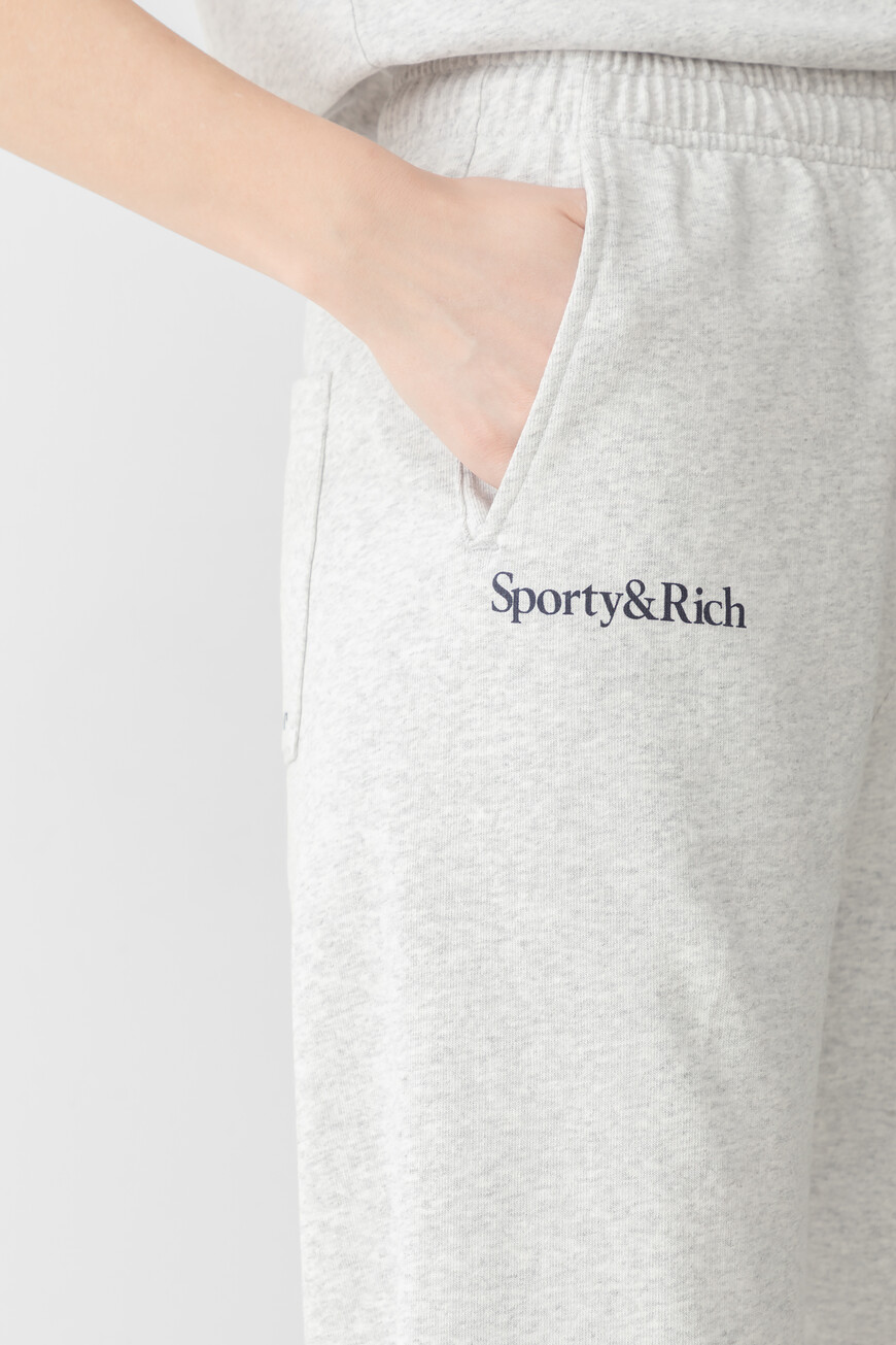 брюки sporty rich модель dodgers serif PA036627666GY03 купить с доставкой