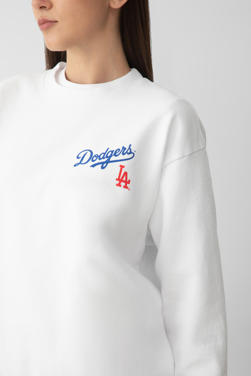 свитшот sporty rich модель dodgers serif ST071627666WH01 купить с доставкой