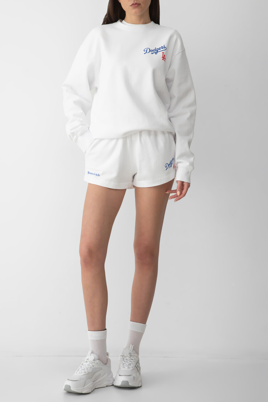 

Свитшот Sporty Rich Модель Dodgers Serif, Белый