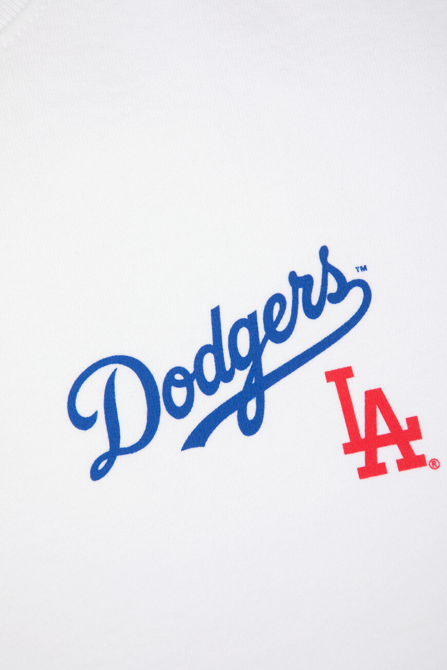 свитшот sporty rich модель dodgers serif ST071627666WH01 на официальном сайте