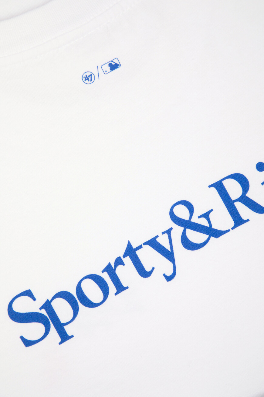 футболка sporty rich модель dodgers serif TO043627666WH01 на официальном сайте