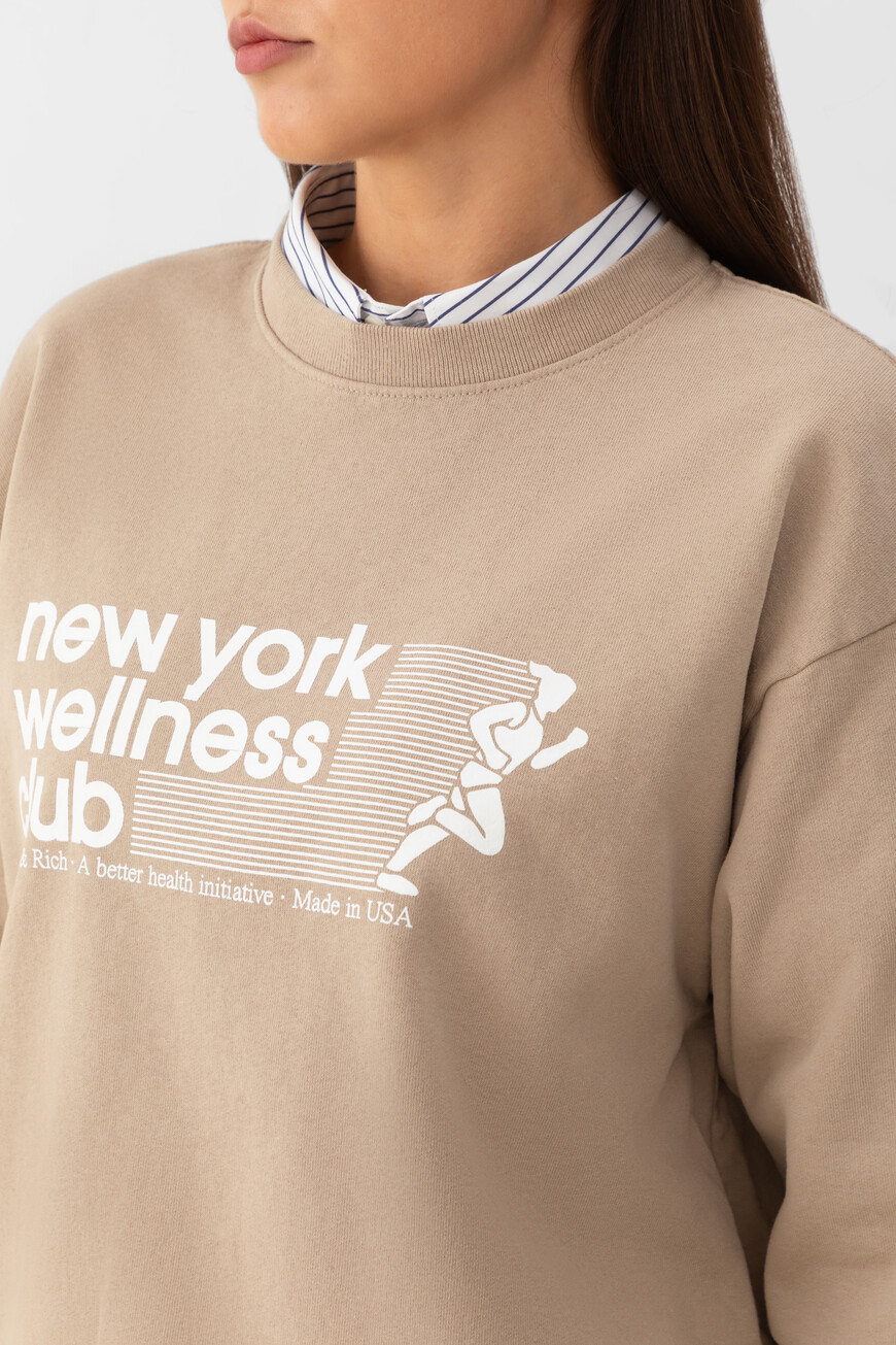 свитер sporty&rich ST071622128GY15 купить с доставкой