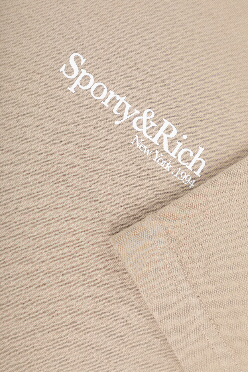 футболка sporty&rich TO043622016GY15 на официальном сайте