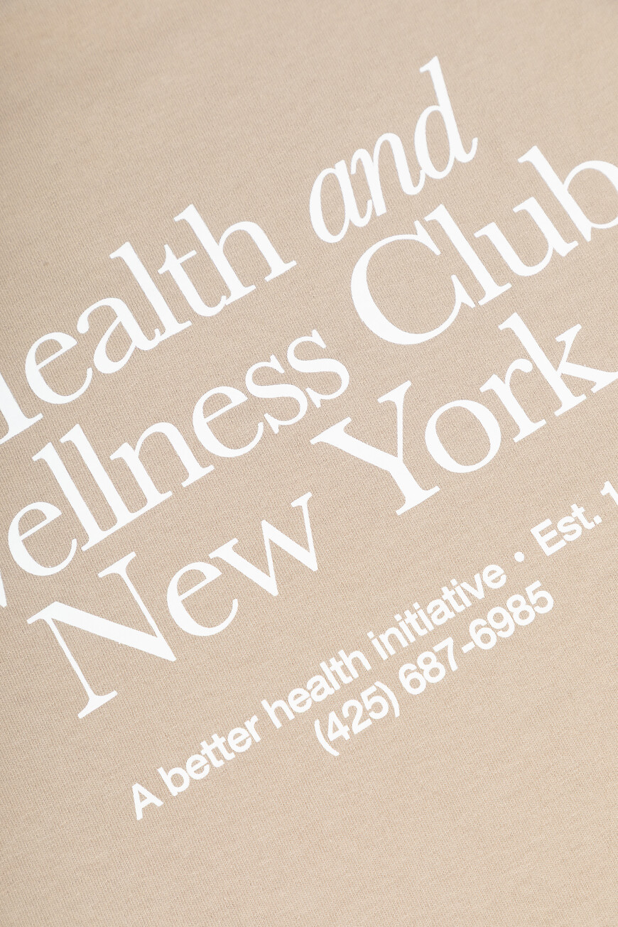 футболка sporty&rich TO043622016GY15 10