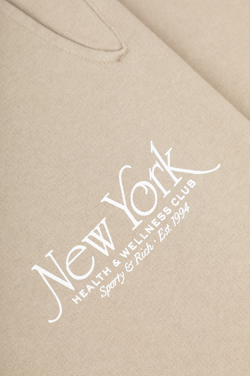 брюки sporty&rich модель ny 94 PA036622508GY15 оригинал