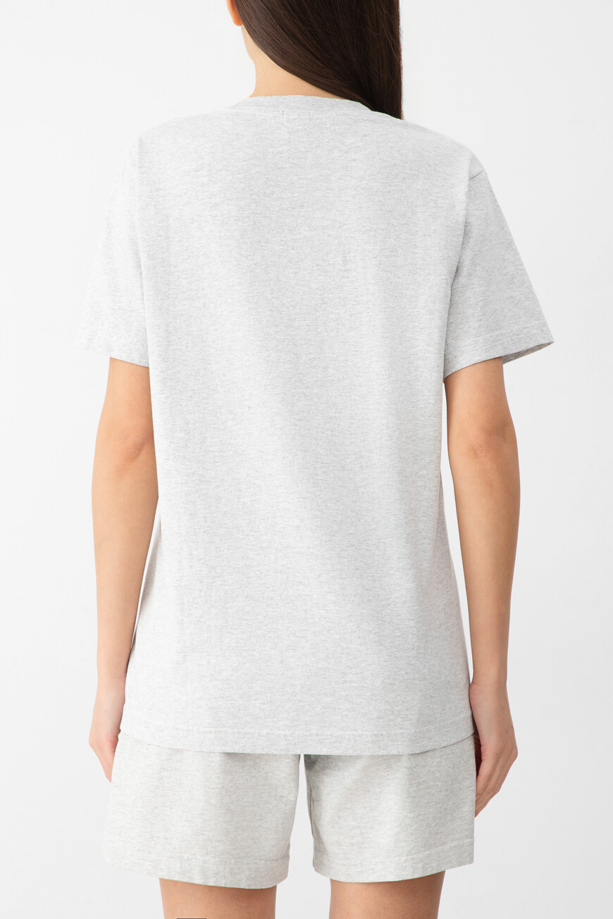 футболка sporty&rich модель california TO043622501GY03 по акции