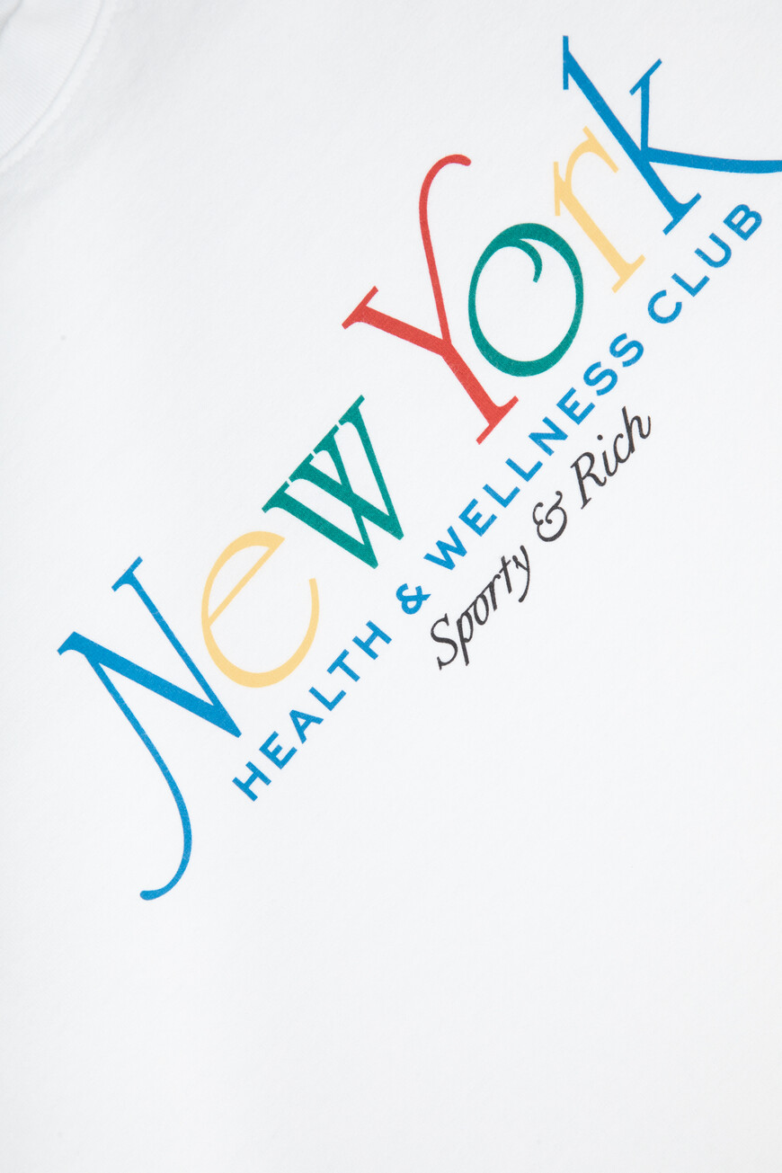 футболка sporty&rich модель ny 94 TO043622034WH57 на официальном сайте