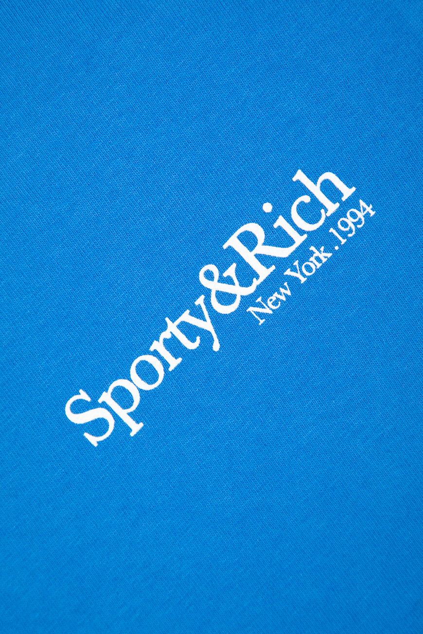 футболка sporty&rich TO043622300BL67 на официальном сайте