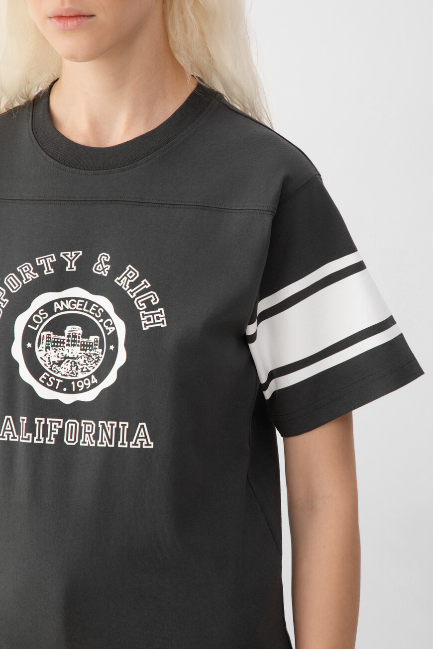 футболка sporty&rich TO039622508BA02 купить с доставкой