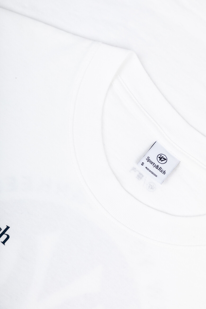 футболка sporty&rich TO043623659WH01 со скидкой