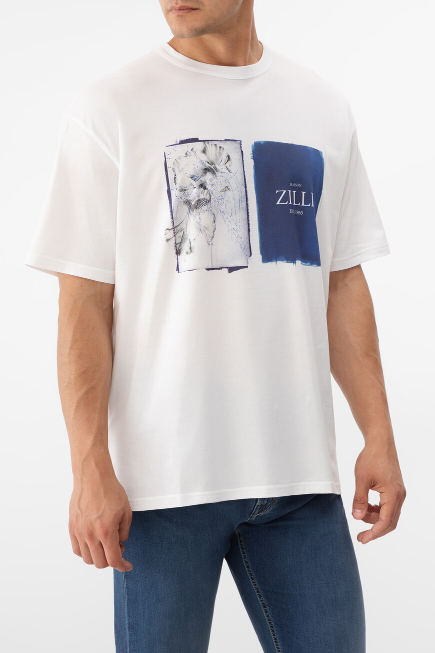 

Футболка Zilli, Белый