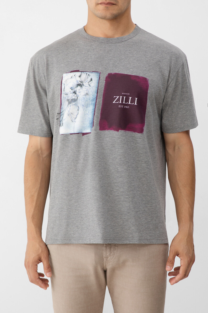 

Футболка Zilli, Серый