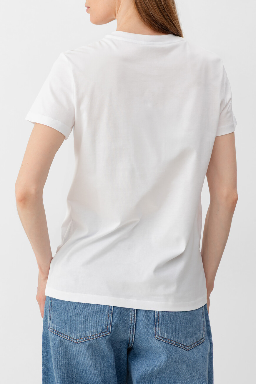 футболка maxmara модель из сезонной коллекции estate ’25 COLIBRI 2511941062 018 по акции