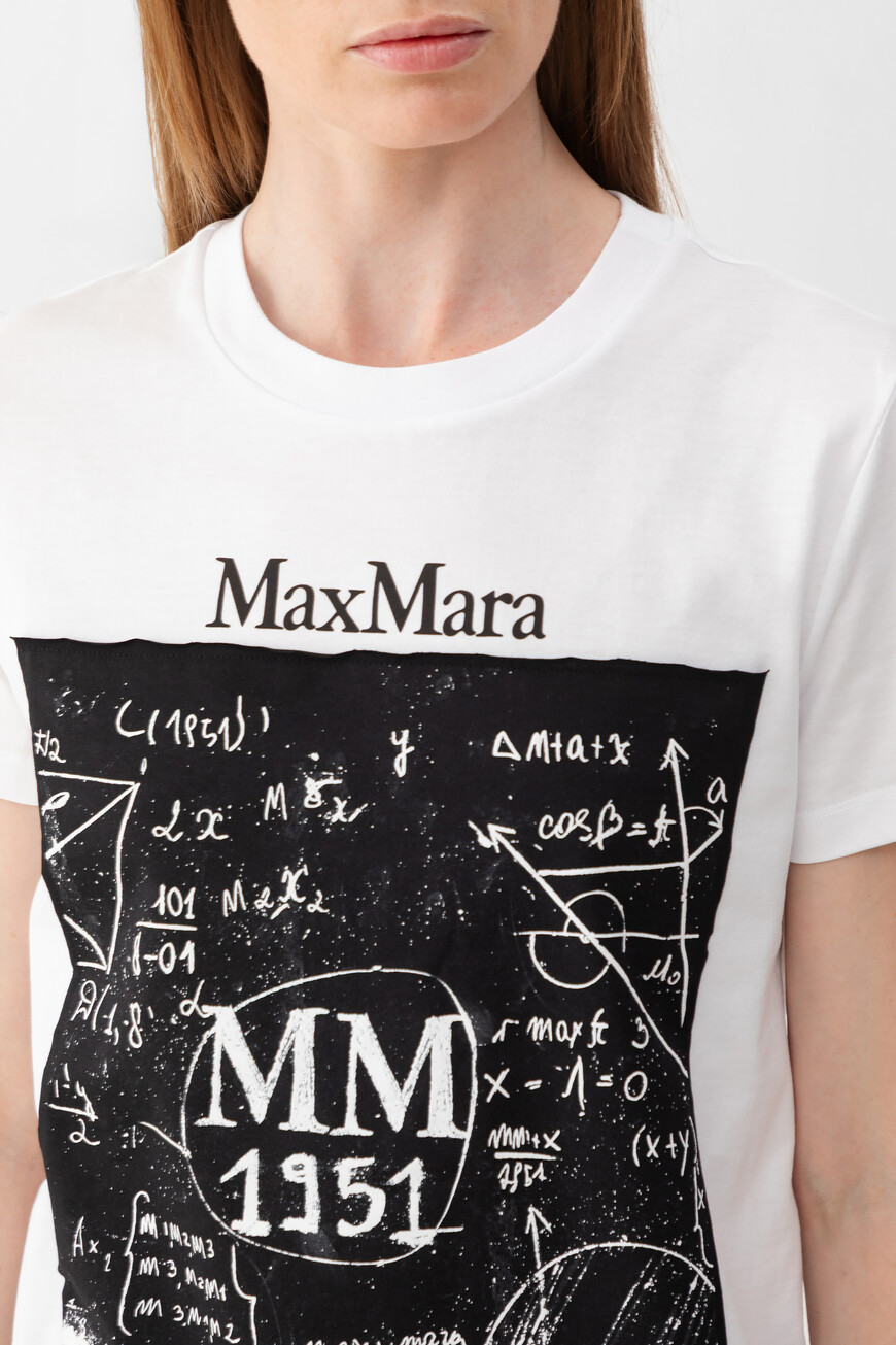 футболка maxmara модель из сезонной коллекции estate ’25 COLIBRI 2511941062 018 купить с доставкой