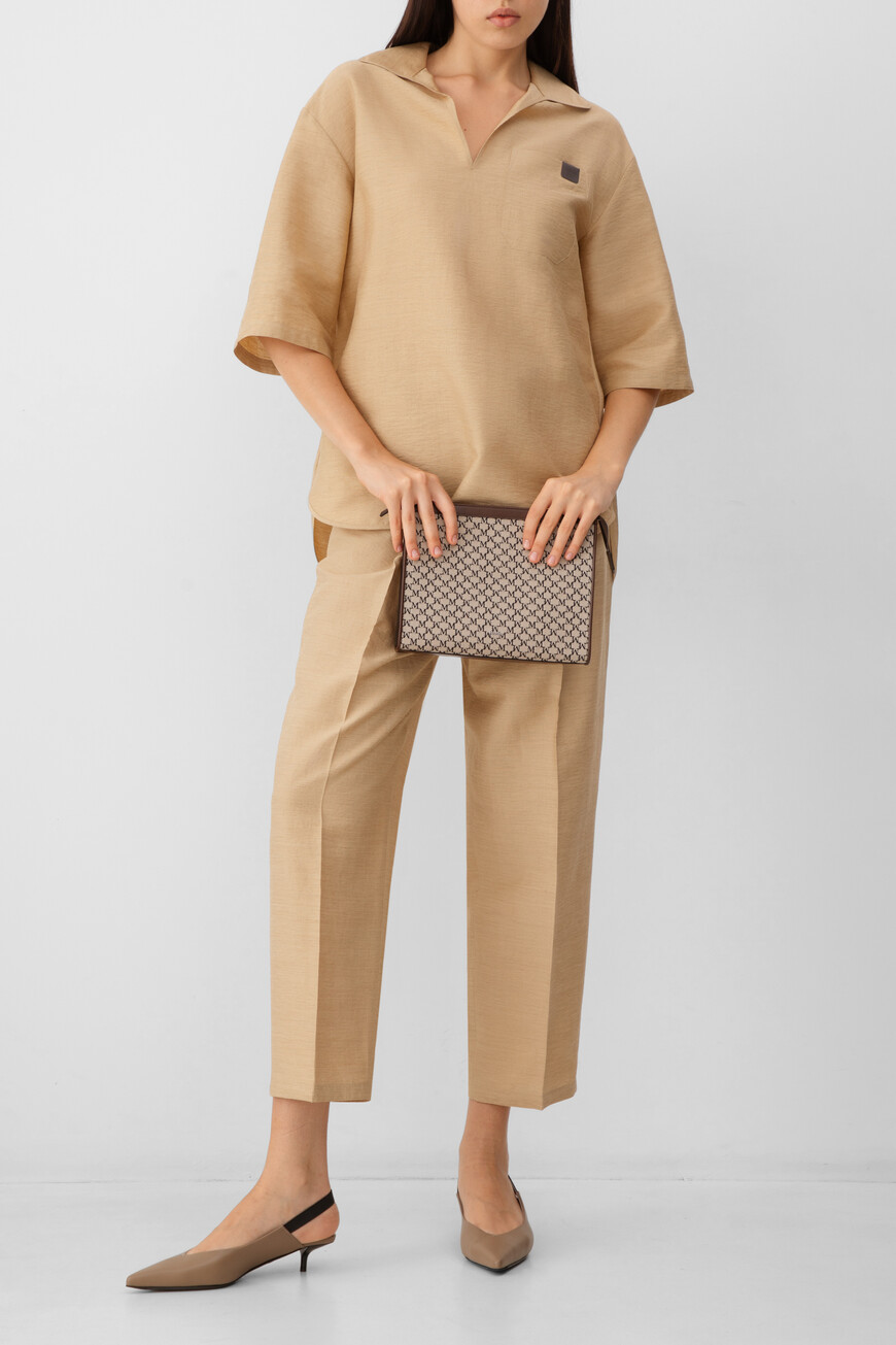 

Блузка Maxmara, Бежевый