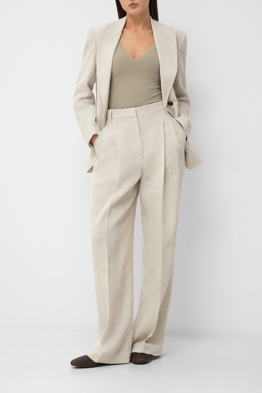 брюки  модель sartorial wide MH547P8669 C169 со скидкой