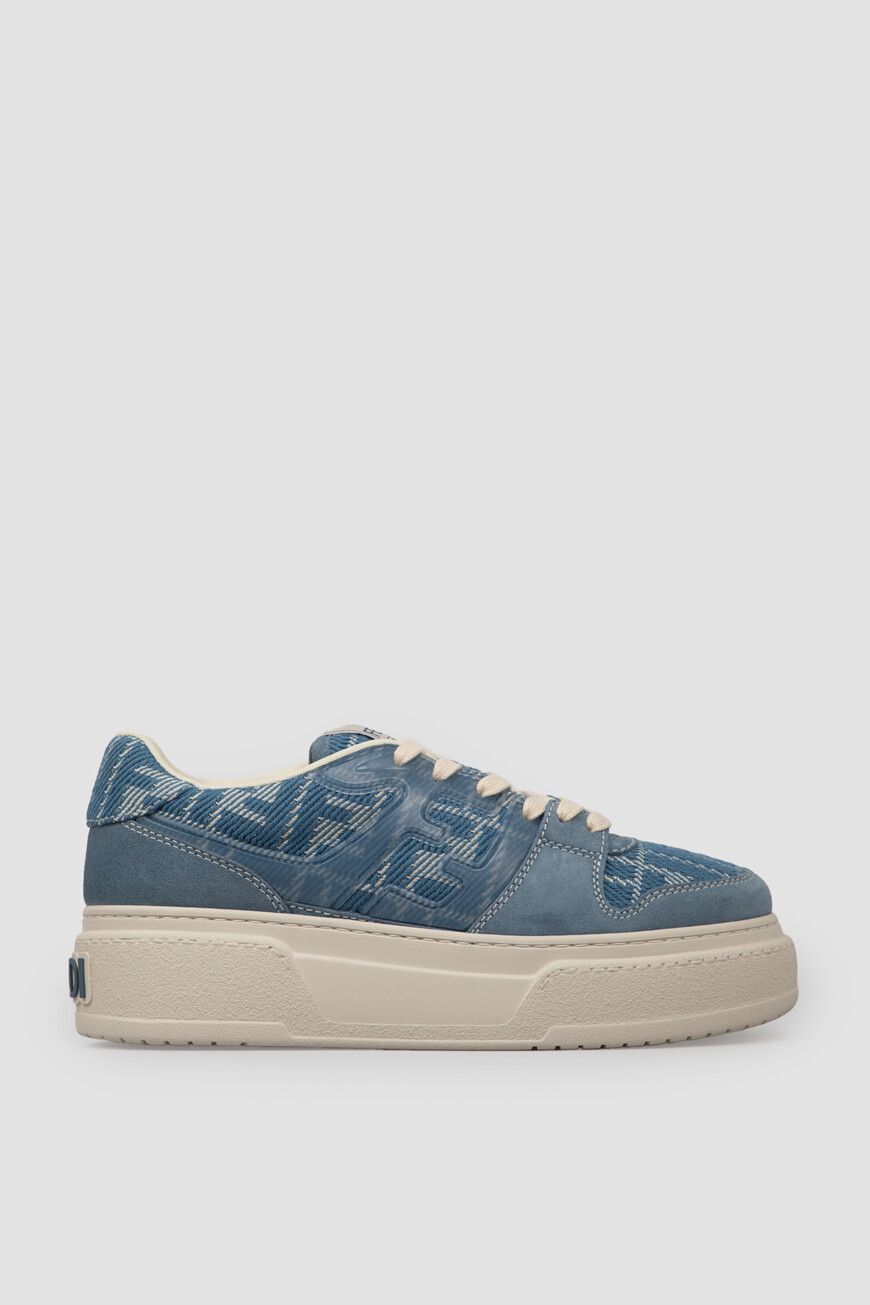 

Кеды Fendi Match, Голубой
