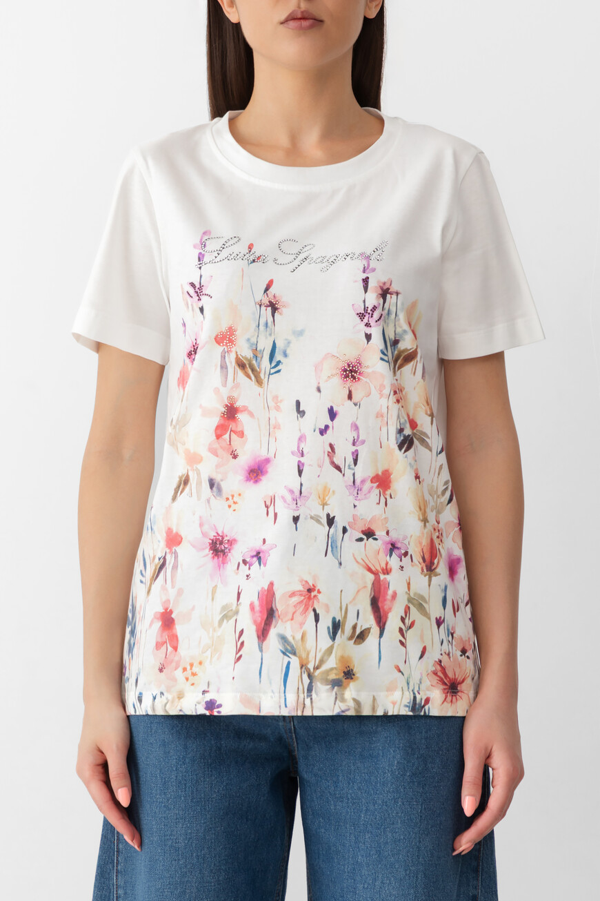 

Футболка Luisa Spagnoli Модель Boemi, Белый