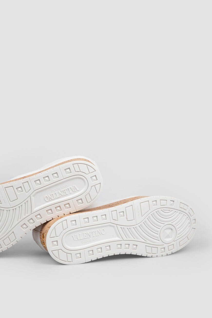 

Сникеры Valentino Модель Freedots Xl, Белый