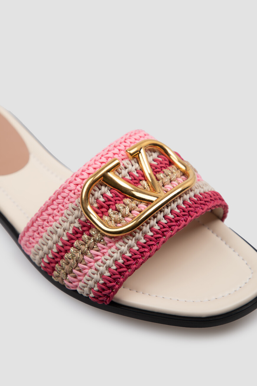 сандалии  модель slide 6W2S0BD5AGX QRV со скидкой